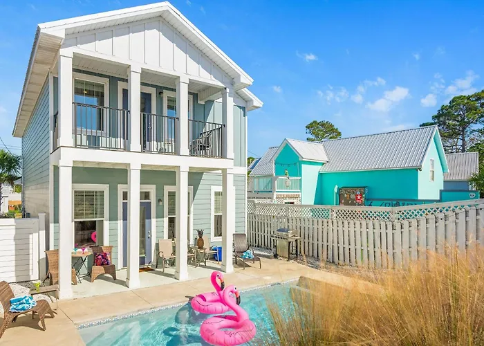 Silver Sands Getaway In Panama City Beach - Private Pool, Walk To Beach, Family Friendly